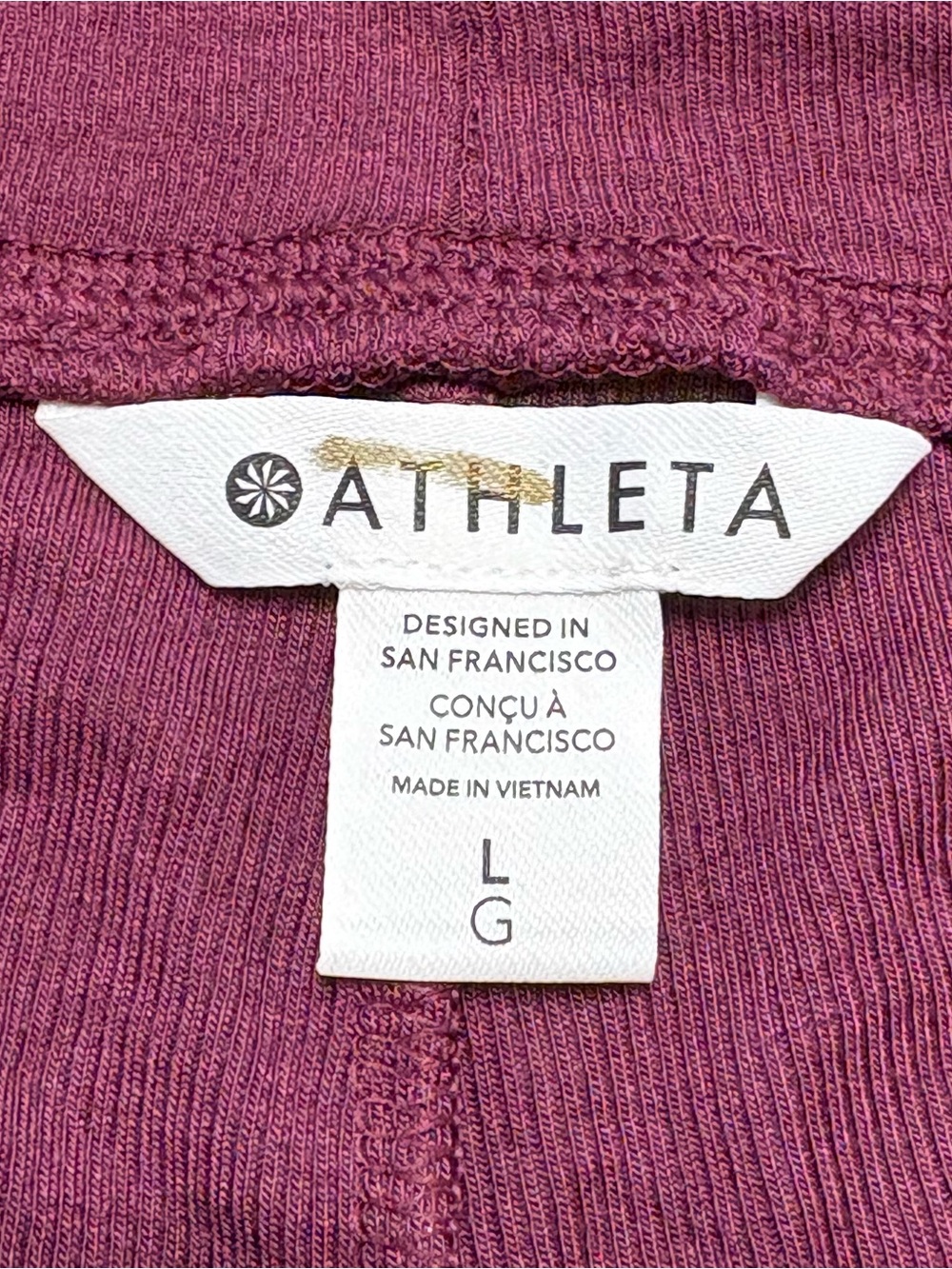 ATHLETA Well Rested Rib Sleep Shorts Sz L - Picture 5 of 10